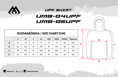 Mikado Long Sleeve – Angler-Hoodie Mit Integrierter Kapuze – Mit UV/UPF Filter – Grau – Größe Xl – 1 Stk.